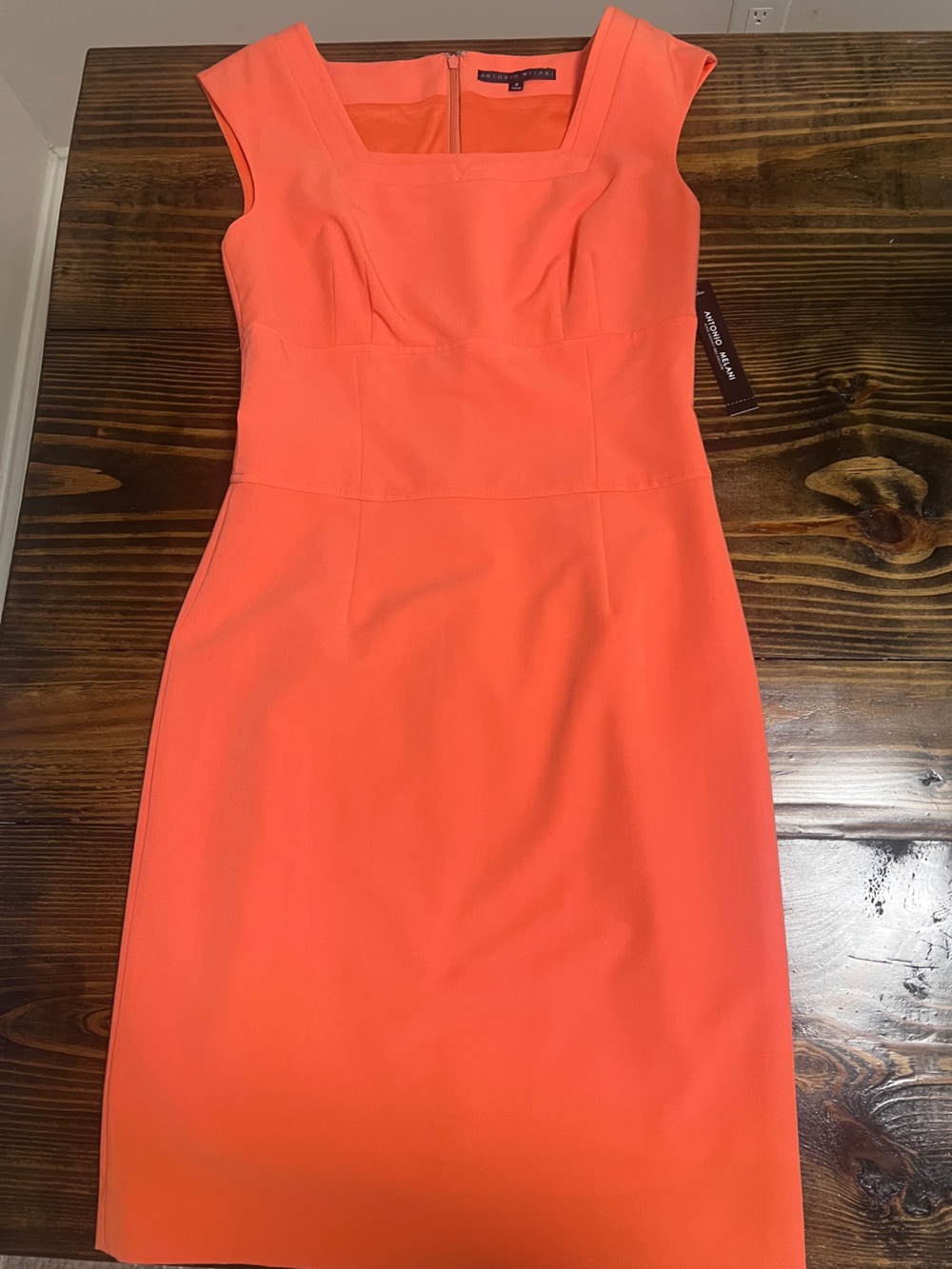ANTONIO MELANI Bright Coral Dress